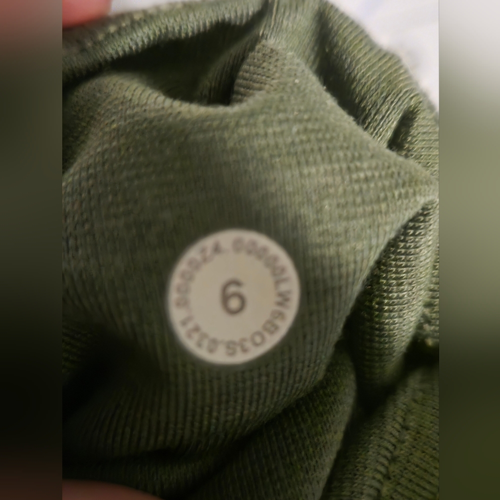 Lululemon Olive Green Activewear Fabric- 6- #62 - Picture 5 of 5